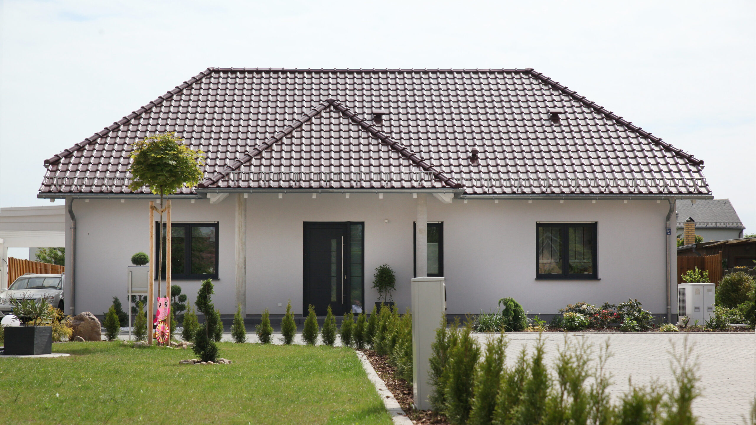 Privater Hausbau im Bungalow-Stil in Leipzig